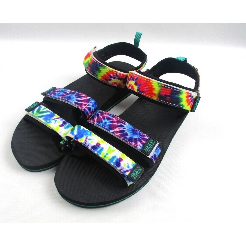 Fila tie-dye Athletic Men's Beach Walking Sandals Size 10